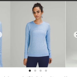 Lululemon swiftly tech relaxed long sleeve
